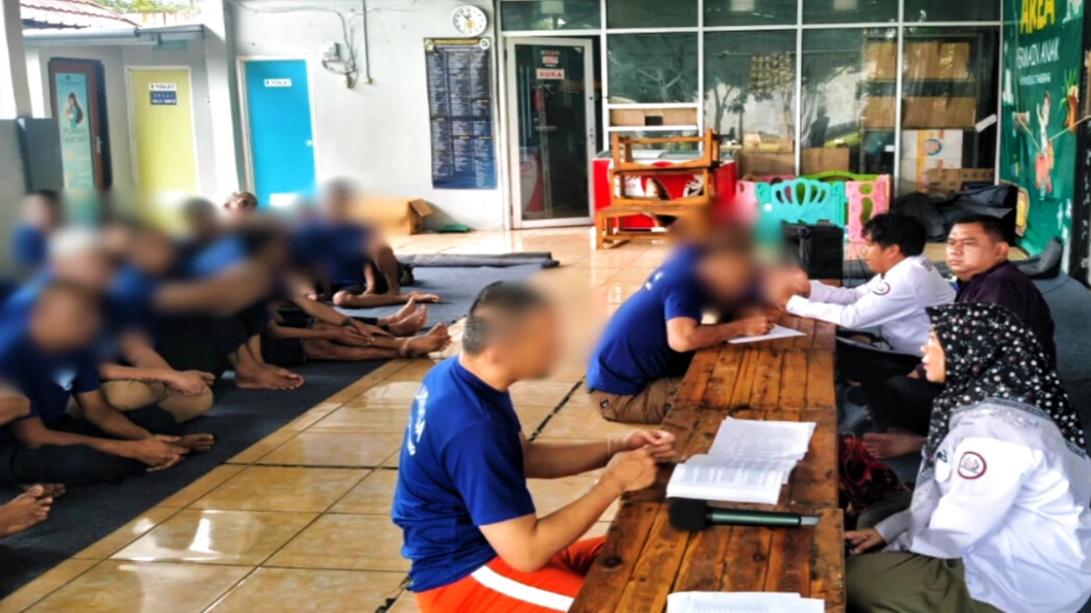 Penyuluhan bantuan hukum di Rutan Kelas I Tangerang bersama LBH Matahati tahun 2026