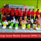 Ketua DPAC Curug M. Zainul Muttaqin bersama jajaran pengurus dan anggota Madas Sedarah saat memberikan santunan kepada anak-anak yatim dalam kegiatan sosial Ramadan di Perumahan Citra Pasundan Curug Wetan, Kabupaten Tangerang, Senin (9/3/2026).