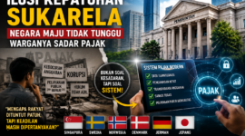 Negara maju membangun kepatuhan pajak melalui sistem yang kuat, bukan sekadar imbauan moral.