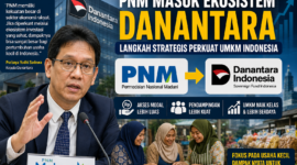 Ilustrasi penguatan PNM dalam ekosistem Danantara untuk memperluas pembiayaan dan pemberdayaan UMKM nasional.