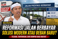 Wacana jalan provinsi berbayar yang disampaikan Gubernur Jawa Barat Dedi Mulyadi memunculkan pro dan kontra di tengah masyarakat.