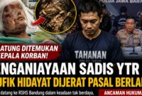 Kondisi korban YTR saat menjalani perawatan di RSHS Bandung menjadi perhatian publik setelah tim medis menemukan infeksi berat dan belatung di bagian kepala.