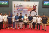 pembukaan 14th YONEX Championship yang digelar oleh Candra Wijaya International Badminton Center, Jelupang, Serpong Utara