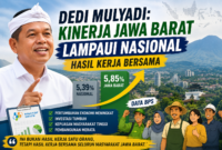 Gubernur Jawa Barat Dedi Mulyadi menyebut capaian kinerja Jawa Barat yang melampaui rata-rata nasional berdasarkan data BPS merupakan hasil kerja bersama seluruh elemen masyarakat.