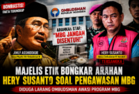 Majelis Etik Ombudsman RI mengungkap Hery Susanto pernah mengarahkan agar Program Makan Bergizi Gratis (MBG) tidak disentuh dalam pengawasan Ombudsman.