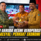 Bupati Tangerang Moch Maesyal Rasyid dan Pangdam Jaya Letjen TNI Deddy Suryadi saat peresmian Jembatan Garuda Kodim 0510/Tigaraksa di Desa Patrasana, Kecamatan Kresek, Kabupaten Tangerang, Senin (29/6/2026). Jembatan tersebut diharapkan memperkuat konektivitas dan mendorong pertumbuhan ekonomi masyarakat.