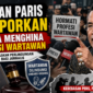 Ilustrasi pemberitaan mengenai laporan dugaan penghinaan terhadap profesi wartawan yang menyeret Hotman Paris. Kasus ini kembali menyoroti pentingnya perlindungan hukum terhadap jurnalis sebagaimana diatur dalam UU Pers Nomor 40 Tahun 1999.