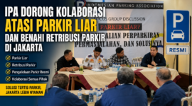 Suasana Focus Group Discussion (FGD) Indonesia Parking Association (IPA) yang mempertemukan pemerintah, pelaku usaha, organisasi kemasyarakatan, dan pemangku kepentingan untuk membahas solusi penanganan parkir liar serta pembenahan sistem retribusi parkir di DKI Jakarta.