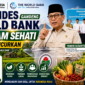 Menteri Desa dan Pembangunan Daerah Tertinggal, Yandri Susanto, saat peluncuran Program Swasembada Ekonomi Hijau dan Pangan Terintegrasi (SEHATI) di Banten. Program hasil kolaborasi Kemendes PDT dan World Bank ini membuka peluang pendanaan hingga Rp2,5 miliar bagi desa melalui BUMDes berdasarkan proposal yang memenuhi persyaratan.
