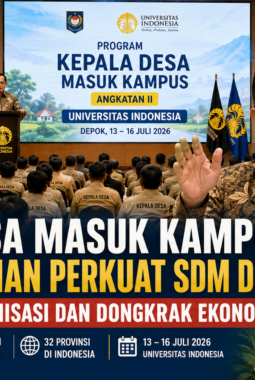 Kepala Desa Masuk Kampus, Tito Karnavian Perkuat SDM Desa untuk Tekan Urbanisasi dan Dongkrak Ekonomi