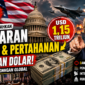 Ilustrasi suasana pengesahan Rancangan Undang-Undang Otorisasi Pertahanan Nasional (NDAA) oleh DPR Amerika Serikat yang menyetujui anggaran pertahanan sekitar USD 1,15 triliun. RUU selanjutnya akan dibahas di Senat AS. (Ilustrasi: AI/MataRakyat.Online)