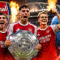 Arsenal membungkam Manchester City 3-0 pada Community Shield 2026 di Cardiff, sekaligus membuka musim 2026/2027 dengan trofi.