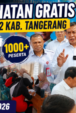 Bupati Tangerang Resmikan Cek Kesehatan Gratis di SMKN 2, Investasi Nyata Menuju Generasi Sehat