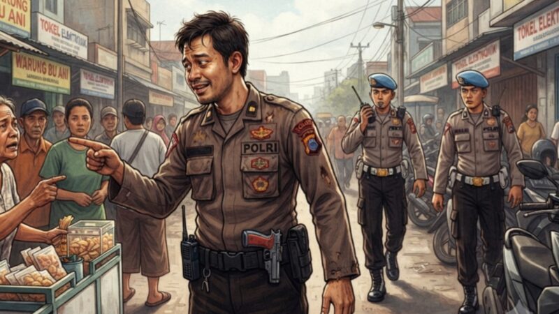 Polsek Teluknaga mengungkap dugaan pemerasan bermodus polisi gadungan di kawasan Dadap, Kosambi, Kabupaten Tangerang.