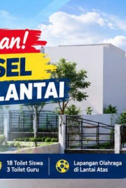 Lahan Terbatas Bukan Halangan! SDN Ciputat 06 Tangsel Disulap Jadi Gedung 3 Lantai