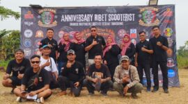 Ribet Skuteris menggelar anniversary kedua di Tangerang, Sabtu (26/9/2026), yang turut diisi santunan anak yatim dan layanan cek kesehatan gratis